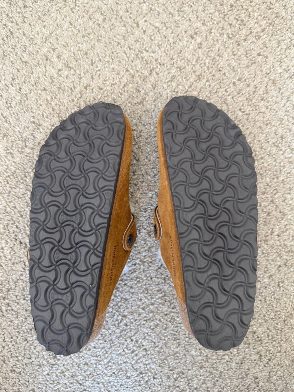 Birkenstock Boston Shearling Clog - Suede Leather, Size 38 (W7 / M5), NWT, Mink - Picture 6 of 8